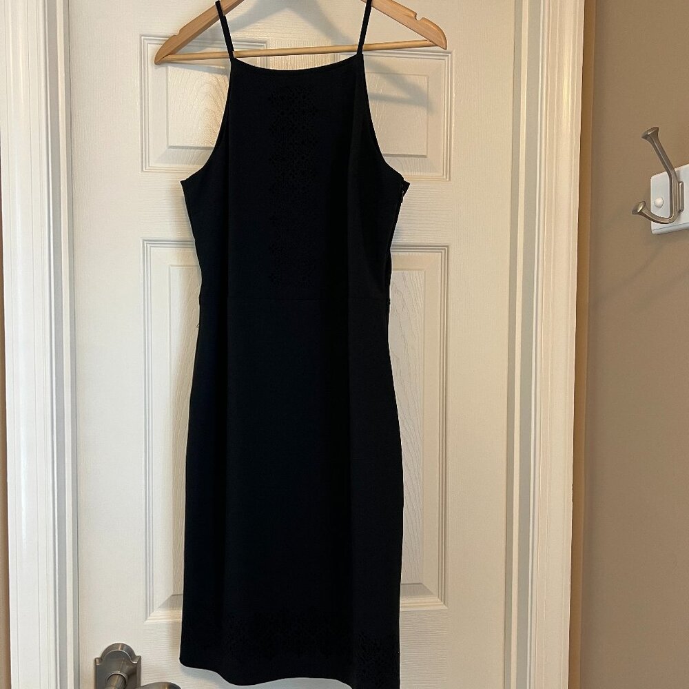 BR Black Halter Sleeveless Dress, Size 6